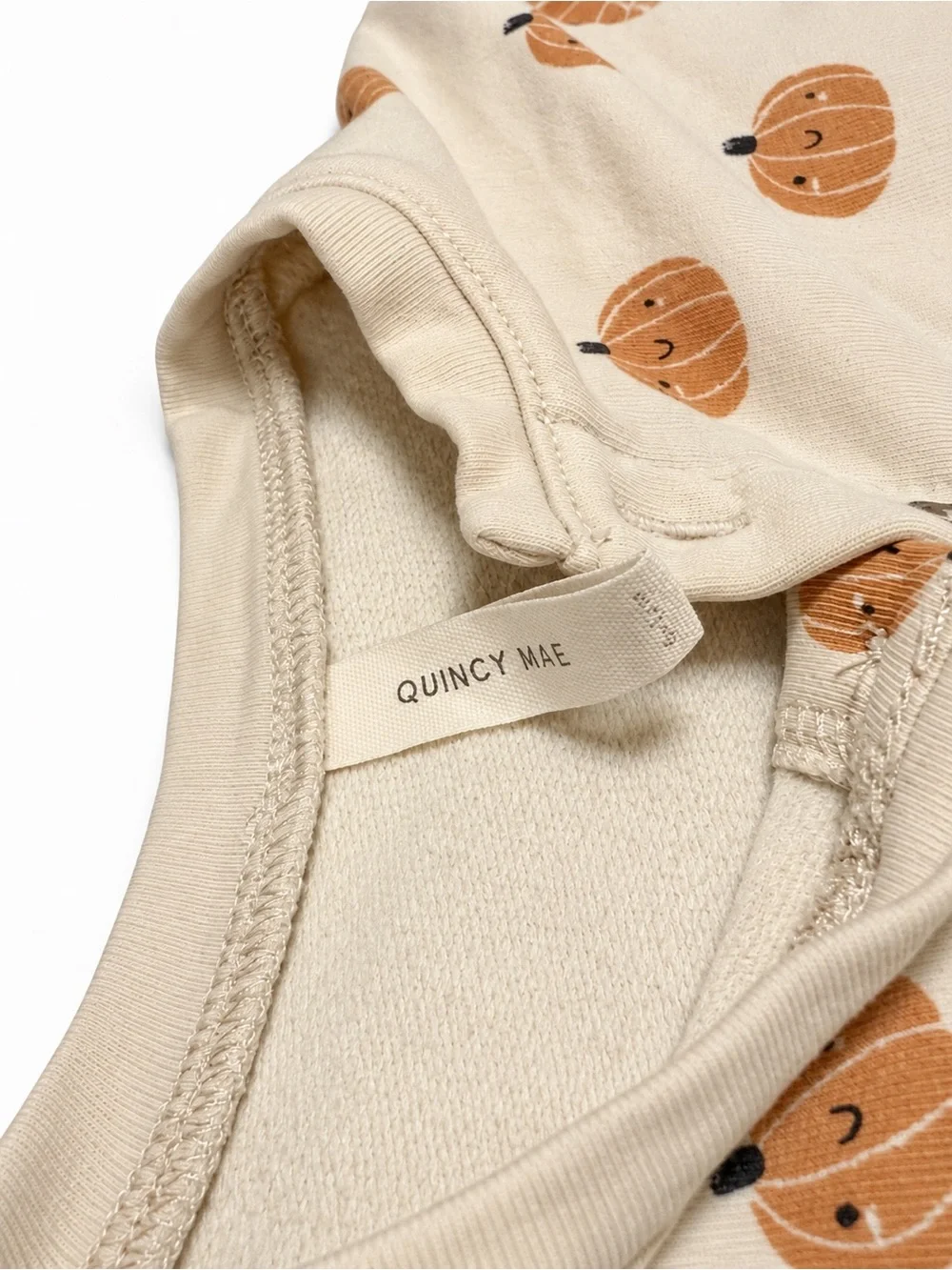 6-12M EUC Quincy Mae Pumpkin Onsie